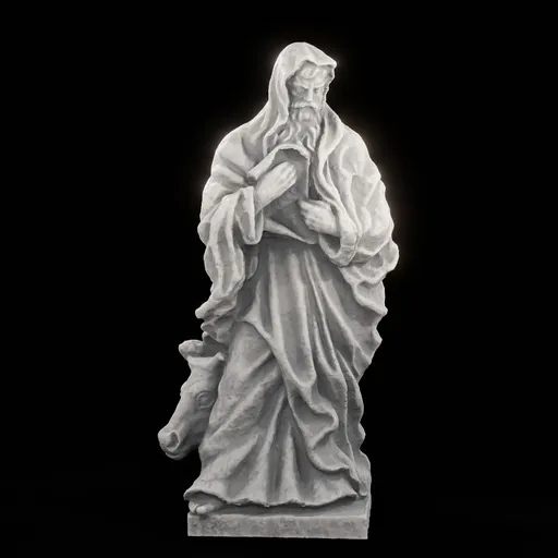 statue of Evangelist luka