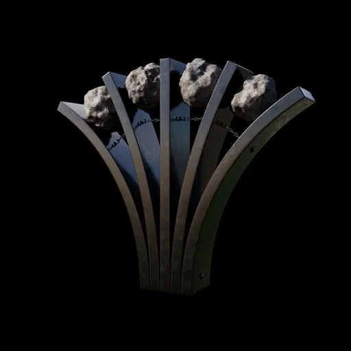 Modern Rock Sculpture