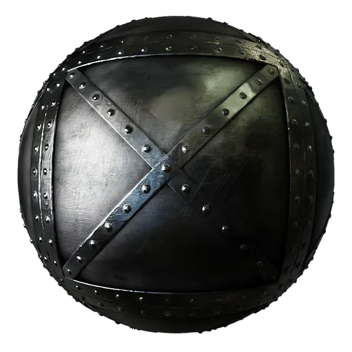 Metal Rivets Iron Cross