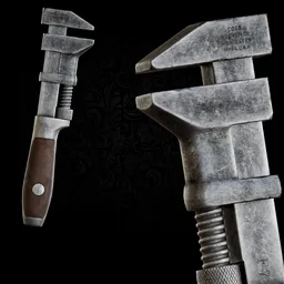 Vintage Coes Adjustable Wrench