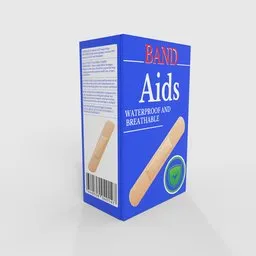Waterproof Band Aids Box