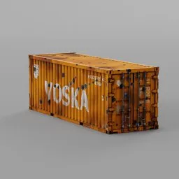 Orange Mk3 Container