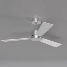 Metal ceiling fan