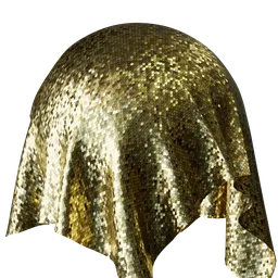 Gold Sequin Fabric