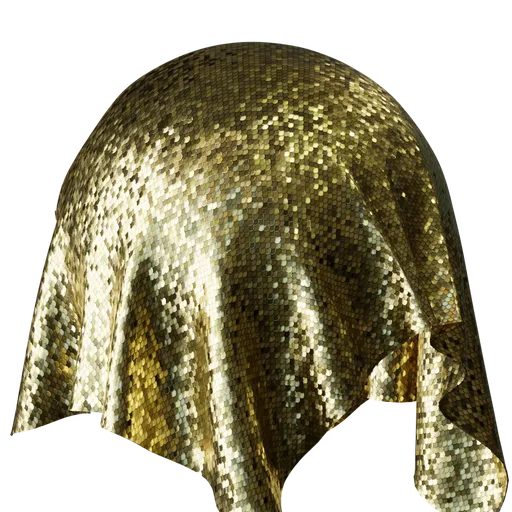 Gold Sequin Fabric