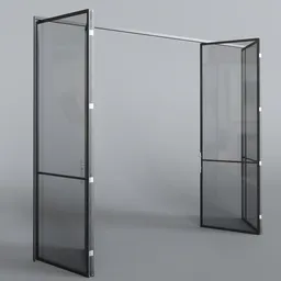 Door glass