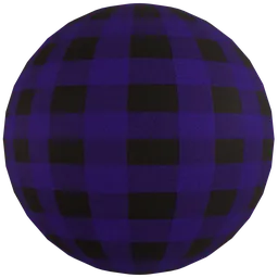 Purple Checkered Fabric