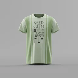 Imagination Fly Slogan T-Shirt