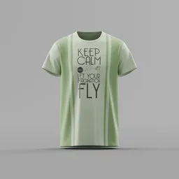 Imagination Fly Slogan T-Shirt