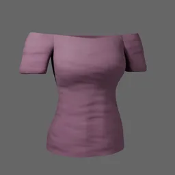 Off Shoulder Top (Magenta)