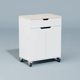 Mobile storage cabinet