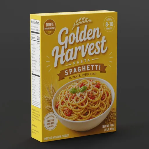 Spaghetti Pasta Box
