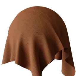 Orange Woven Fabric