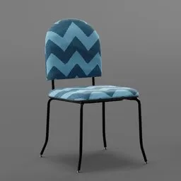 Wedding chair patterned