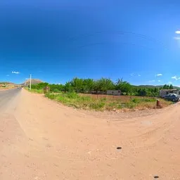 Rural Mountain Road Sunny Highland