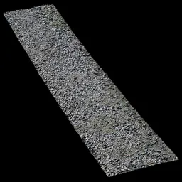 Scan Small rock road old