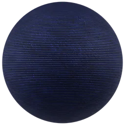 Striped Fabric Blue