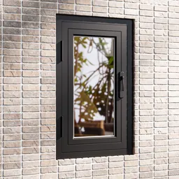 Aluminium Window Single - Realistic