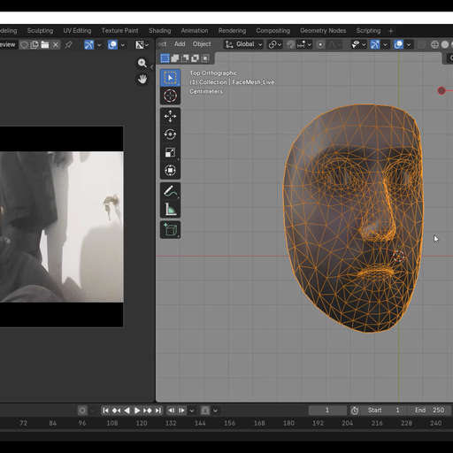 FaceMesh Capture (MediaPipe)