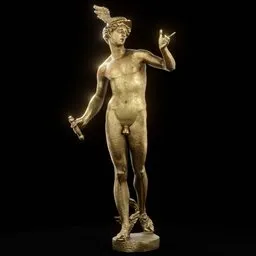 statue of Brass MercuryIGVSF