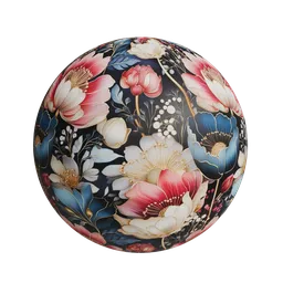 Floral wallpaper