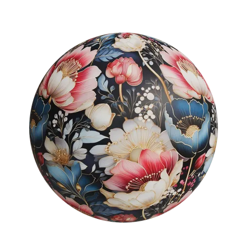 Floral wallpaper