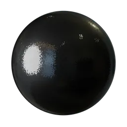 Jet Black Rim Material