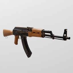 Ak-47 | FREE Modern Weapons models | BlenderKit