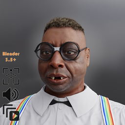 Beetle Juice - Lester Green (High Poly)