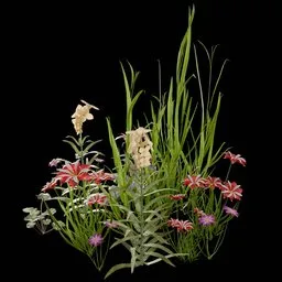 Realistic Outdoor Plants