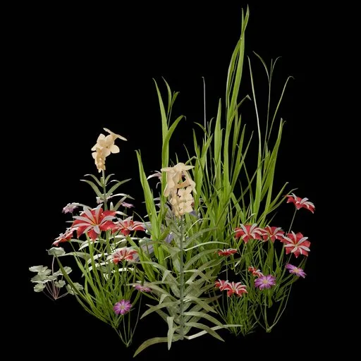 Realistic Outdoor Plants