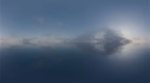 Blue Mist Reflection