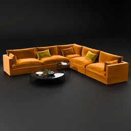 Unwind five-piece sofa