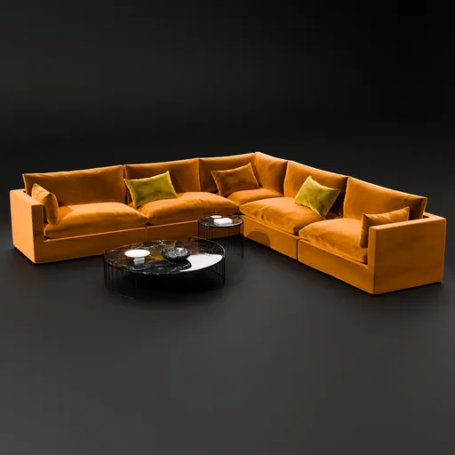 Sofa five-piece