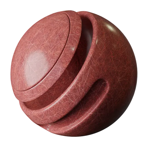 Red marble