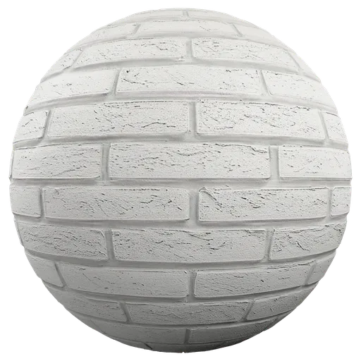 White Painted Brick Wall