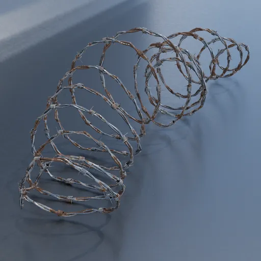 Rusty Barbed Wire