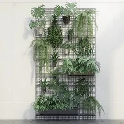 Plant Grid Wall