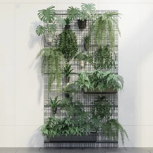 Plant Grid Wall