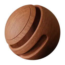 Exotic Satin varnished wood