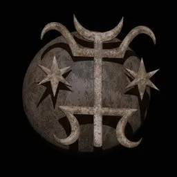 Rokviz Ancient ornament symbol brush