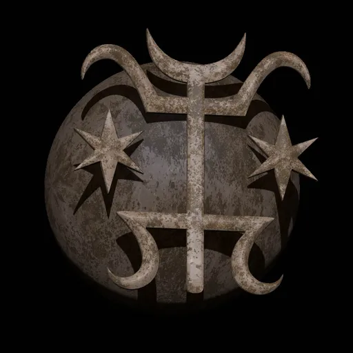 Rokviz Ancient ornament symbol brush