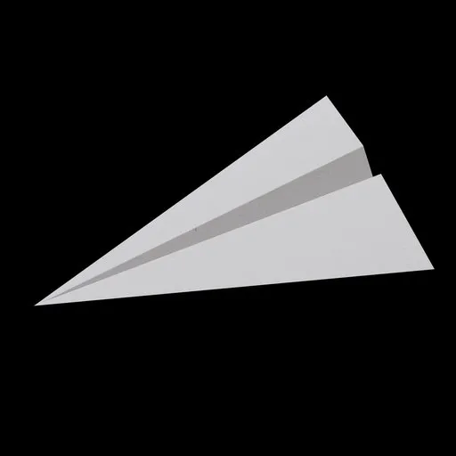 Paperplane looping animation