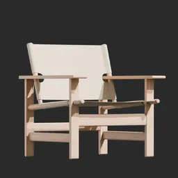 The Canvas Chair by Børge Mogensen