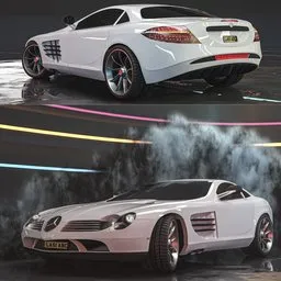 Mercedes-Benz SLR supercar