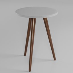 round corner table