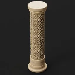 Pillar Stone Floral Knot