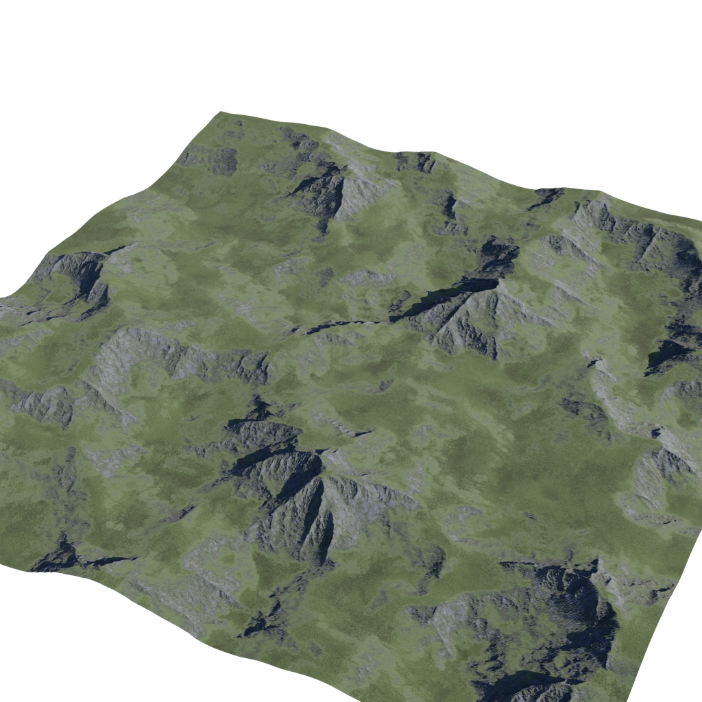 Terrain landscape | FREE Terrains models | BlenderKit