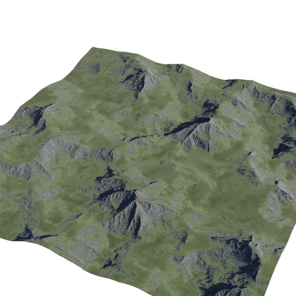 BlenderKit | Download the FREE Terrain landscape model