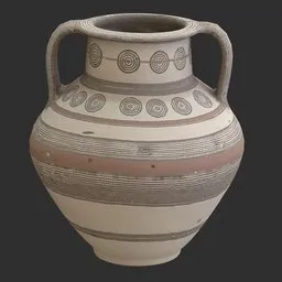Large Cypriot Polychrome Amphora